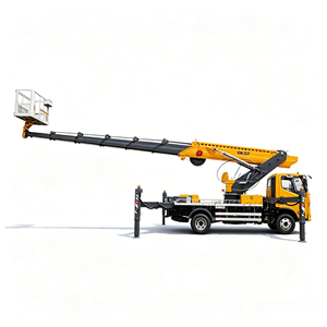 Camión con Plataforma Elevadora Foton 4x2 de 30m, Chasis Estable y Duradero, Vehículo para Trabajo en Altura de 31M - Product Image 1