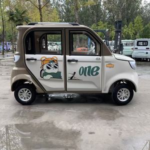 Veicolo Elettrico a 4 Porte e 4 Posti, Auto Compatta per Adulti a 4 Ruote, Mini Auto Elettrica Senza Patente - Product Image 6
