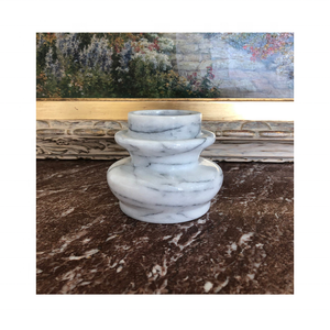 Candelero de mármol blanco de alta calidad para decoración del hogar para Pascua Hecho en Pakistán Precio al por mayor - Product Image 1