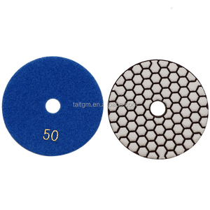 100 mét kim cương đánh bóng Pad khô linh hoạt chà nhám đĩa trái phiếu nhựa cho Granite Marble đá đánh bóng <span class=keywords><strong>Pads</strong></span> - Product Image 3