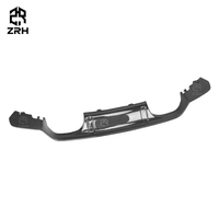Nouveau diffuseur et lèvre de pare-chocs arrière en fibre de carbone de haute qualité style PSM pour M3 M4 F80 F82 - Fixation par boulons, noir carbone