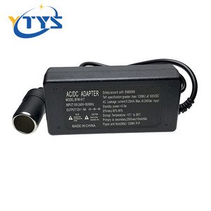 อะแดปเตอร์แปลงไฟรถยนต์ <span class=keywords><strong>AC</strong></span> เป็น <span class=keywords><strong>DC</strong></span> <span class=keywords><strong>12V</strong></span> 8A กำลังไฟ 96W พร้อมวัสดุ PC ใช้งานได้กับเดสก์ท็อปและรองรับปลั๊กหลายแบบ - Product Image 2