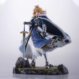 Figura de acción Frozen Saber King <span class=keywords><strong>Fate</strong></span>/<span class=keywords><strong>Stay</strong></span> <span class=keywords><strong>Night</strong></span> GK, modelo de juguete de PVC, decoración de escena de anime, nueva condición, escala 1:8, función de soplador de aire - Product Image 1
