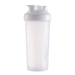 最低注文数600ml カラフルBPAフリープラスチック製ブレンダープロテインシェイカーボトル（金属製ミキサー付き） - Product Image 6