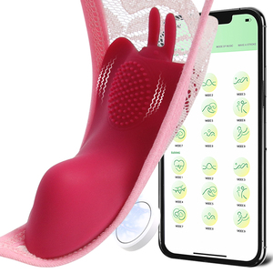 FairyKiss, vibrador de clítoris portátil para mujer, aplicación de Control remoto inalámbrico, bragas, estimulador de clítoris femenino, masajeador, juguete sexual para adultos - Product Image 1