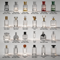 Botol Parfum Kaca Custom Matte Finish Warna Sesuai Pesanan Berbagai Gaya Multi-kapasitas Sprayer 5ml-100ml Botol Pompa Tekan