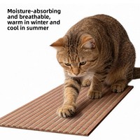 Planche à gratter pour chat en liège, planche émotionnelle intégrée, pour affûter les griffes, résistante à l'usure et aux rayures, anti-déchirure, certifiée écologique