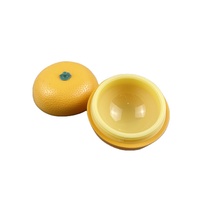 30G Oranje Fruitvormige Container Lege Plastic Cosmetische Pot
