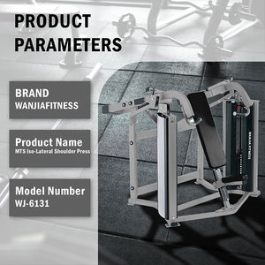 Nouvelle Arrivée En Acier Force Fitness Poids Sélectorisé Pin Chargé Iso Épaule Latérale Presse pour <span class=keywords><strong>Musculation</strong></span> - Product Image 2