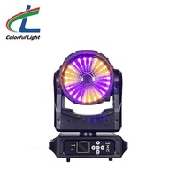 Projecteur LED mobile 150W DMX512 contrôlé par DMX avec faisceau RGB/blanc pour DJ et parcs à thème