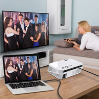 Câble HDMI 2.0 ultra-fin haute vitesse 4K, gaine en PVC, 4K 60HZ, pour ordinateur, projecteur, moniteur, téléviseur, fourni par l'usine