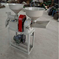 Mini usine de husker de marque Weiwei moissonneuse-batteuse avec moteur machines de moulin à riz 1 tonne par heure