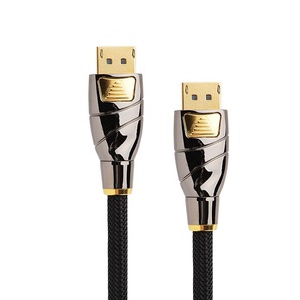 Mạ Vàng 8K dp Cáp hiển thị tốc độ cao 1.4 Tương thích PC/máy tính xách tay/TV/chơi game màn hình sợi quang PVC Áo khoác cho máy chiếu sử dụng - Product Image 6