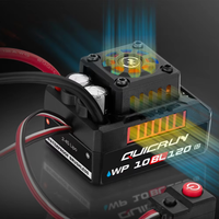 Hobbywing QUICRUN WP 10BL120 G2 120A Contrôleur de vitesse ESC étanche sans balais en plastique 2-4S Lipo pour voiture 1/10 RC