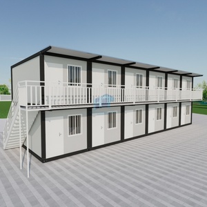 منازل جاهزة عالية الجودة سريعة التركيب، منازل حاويات حديثة من طابقين، منازل مسبقة الصنع - Product Image 2