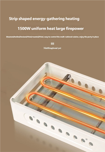 Gril Électrique Haute Qualité 2026 Tendance 3-en-1 Multifonction Détachable Antiadhésif Sans Fumée 1500W Pour Dîner en Famille - Product Image 5