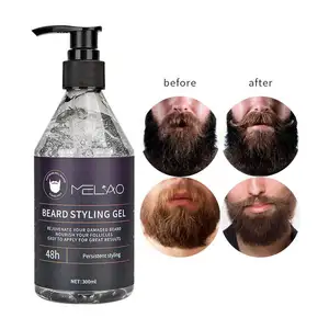 Groothandel Private Label Biologische Veganistische Gevoelige Huid Baard Sooth Snor Verfrissende Reiniger Baard Styling Gel