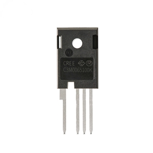 Produits semi-conducteurs discrets Transistors FETs, MOSFET FETs simples SiC MOSFET 1000V 65 mOhm G3 SiC MOSFET TO-247-4 C3M0065100K - Product Image 1