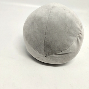 Butée de porte lourde de sable bourrée par boule grise de velours de peluche de décoration naturelle pour la maison et le bureau - Product Image 6