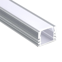 Profil encastré en aluminium pour bande LED - Services de pliage et de découpe, utilisation pour la décoration