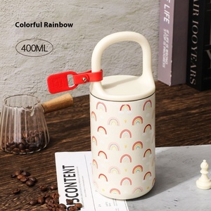 Thermos en acier inoxydable à double paroi 14 <span class=keywords><strong>oz</strong></span> bouteille <span class=keywords><strong>d</strong></span>'eau isolée sous vide pour boissons chaudes et froides - Product Image 6