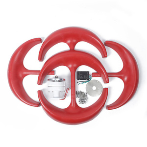 Éolienne Elege 1kw 3kw 5kw à axe vertical, système de générateur hybride 12v 24V pour énergie autonome, EL-D 500w pour usage domestique - Product Image 2