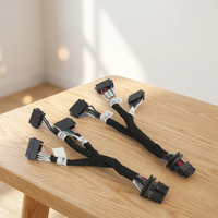 Kabel Harness Lampu Kabut, Kabel Harness Listrik, Rangkaian Kabel, Kabel Harness Jantan-Betina, Kabel Ekstensi OEM