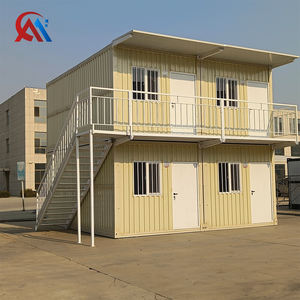 Maison conteneur préfabriquée pliable sur mesure de 20 pieds, café conteneur pliable ondulé, vente chaude - Product Image 3