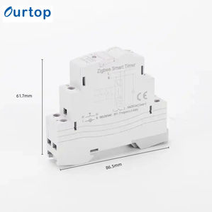 Nuevo diseño OURTOP Zigbee Temporizador inteligente Asistente de voz Compatible con Alexa y Google <span class=keywords><strong>para</strong></span> el hogar - Product Image 3