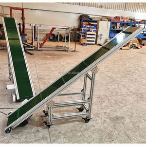 2021 çin fabrika fiyat eğimli tırmanma konveyör bant bölme alüminyum çerçeve eğimli bant konveyör için restoran ve gıda dükkanı - Product Image 5