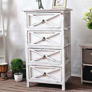 Chinese Antique Wooden Furniture Rustic Classical Shabby Chic Painted <strong>Corner</strong> <strong>Storage</strong> <strong>Cabinet</strong> - Product Image 5