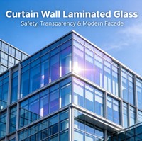 Verre feuilleté sec haute résistance 10+1.52PVB+10 pour une protection de sécurité anti-balles de haut niveau