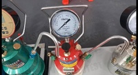 Analyseur d'humidité du béton de type B 1L - Testeur d'humidité du mortier pour mélange frais, Principe de la loi de Boyle, Conforme aux normes ASTM C231 et EN 12350-7