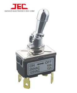 Marca JEC personalizado aleación de cobre palanca electrónica diseñado interruptor On-Off hecho en Taiwán para venta al por mayor - Product Image 2