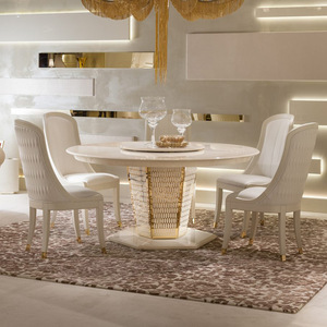 <span class=keywords><strong>Turri</strong></span> italiano di lusso sedia da pranzo personalizzabile in legno massello tavolo di negoziazione per conferenze moderno per uso ristorante di casa Hotel - Product Image 1