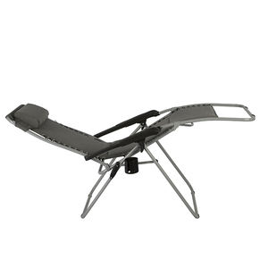 كرسي استرخاء قابل للطي من كيجي للاستخدام التجاري والخارجي، بظهر عالي وتصميم عصري، يوفر وضعية انعدام الجاذبية، مناسب للشاطئ والمكتب - Product Image 4