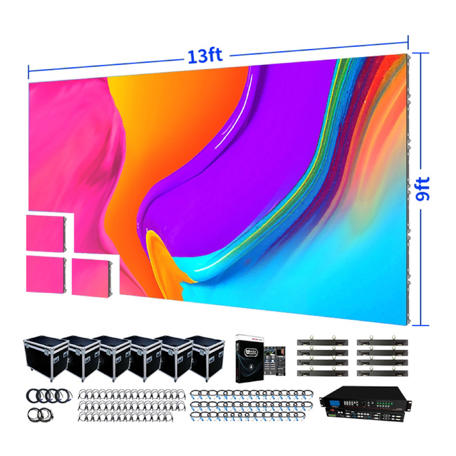 Indoor HD 4K Rental LED Video Wall P1.9 P2.6 P2.976 P3.91 Seamless Splicing Event Stage Led Screen for Video