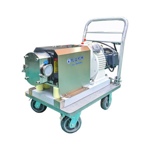 Pompe rotative Kueki SHG-50 en acier inoxydable 3Hp horizontale pour le transport du miel et de la maltose - Product Image 3