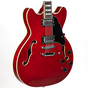 6-<b>String</b> Hollow-Body Guitar 335 Custom Guitar Fast Shipping <b>Top</b> Quality - Product Image 1