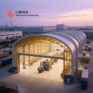 Nhà kho kết cấu thép tiền chế công nghiệp, nhà kho lạnh tiền chế, tòa nhà thương mại lớn - Product Image 2