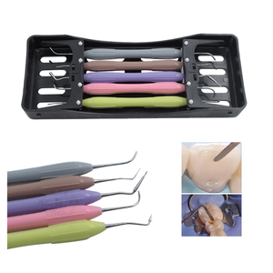 Espátulas de Resina Compuesta Dental para Rellenos, Juego de Restauración Estética, Herramienta de Reparación Estética, Espátula, Instrumento Dental Autoclavable - Product Image 1