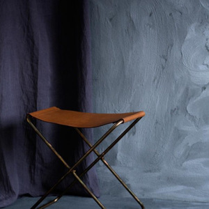 Nordic style top-grain cowhide stool, modern minimalist bedroom <b>table</b>, home decor living room coffee <b>table</b> - Product Image 3