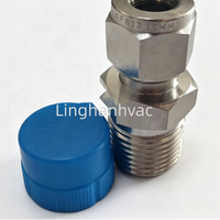 Adaptateur de fixation pour capteur de débit/sonde de débit Trane FTG01145 – Adaptateur de montage électronique pour capteur de débit d'eau – Raccord de manchon d'adaptation