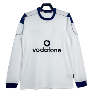 ชุดฟุตบอลฤดูร้อนสไตล์เรโทร 2000/01 แมนเชสเตอร์ ชุดเยือน แขนสั้น สำหรับการแข่งขันสโมสรยุโรป - Product Image 1