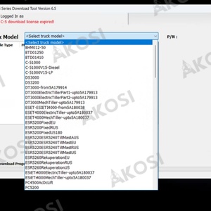 Logiciel d'interface USB CAN pour outil de diagnostic de chariot élévateur Crown RCAN - Product Image 2