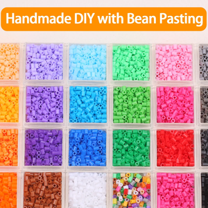Cuentas <span class=keywords><strong>Hama</strong></span> de 2.6mm, Caja de Embalaje, Mosaico Térmico, Cuentas para Planchar, Cuentas Fusibles, Juguete DIY, Material EVA - Product Image 2