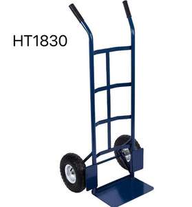 Carretilla de Acero Resistente HT1830, Carretilla Metálica Original Personalizada con <span class=keywords><strong>Ruedas</strong></span> Neumáticas de 10x3.5 Pulgadas para Equipos Industriales - Product Image 2