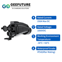 Adaptateur de charge rapide DC GEEFUTURE EV, CCS1 vers CHAdeMO, 250A DC
