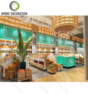 Muebles de Exhibición Desmontables Modernos para Supermercados, Diseño Personalizado con Plano de Planta, Reutilizables para Estantes de Vidrio y Metal - Product Image 4