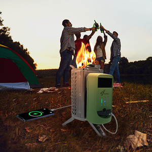 Bếp cắm trại đốt củi thân thiện với môi trường, mini, di động, sạc USB ngoài trời - Product Image 6